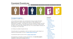 Desktop Screenshot of changingevangelism.org